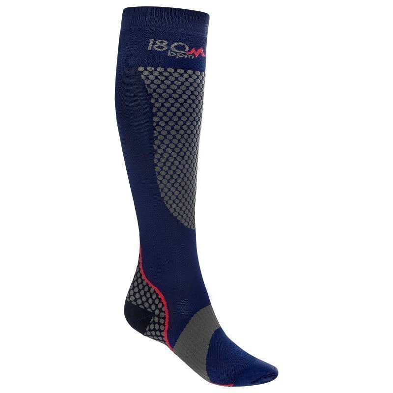 180 bpm Trailrun Compression Socks 47+ Blue