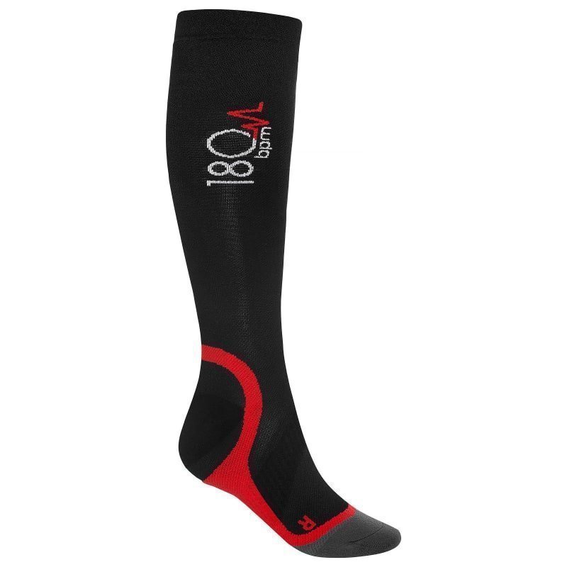 180 bpm Training Compression Socks 36-38 Black