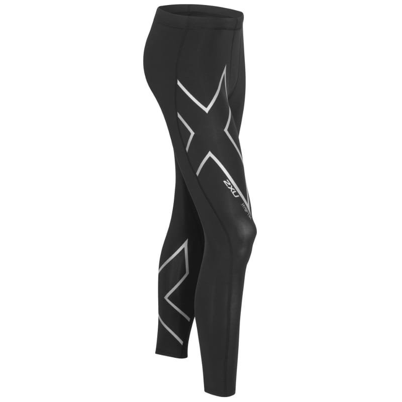 2XU Hyoptik Compression Tights Men XL BLACK/SILVER REFLEKTIVE LOGO