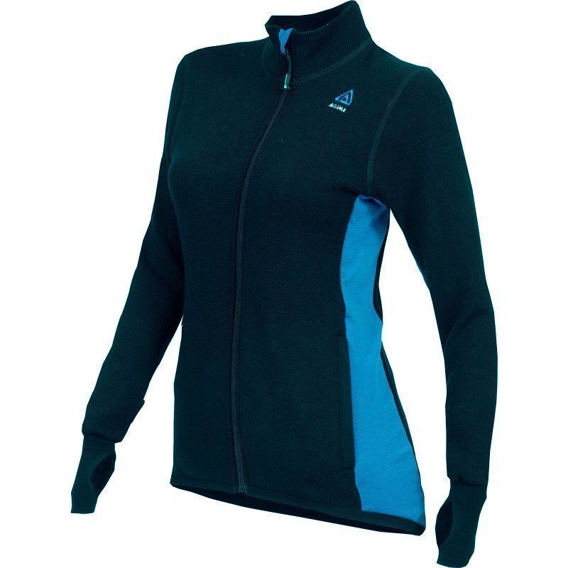 Aclima Hotwool Jacket Women's XS JET BLACK/BLUE SAPPHIRE