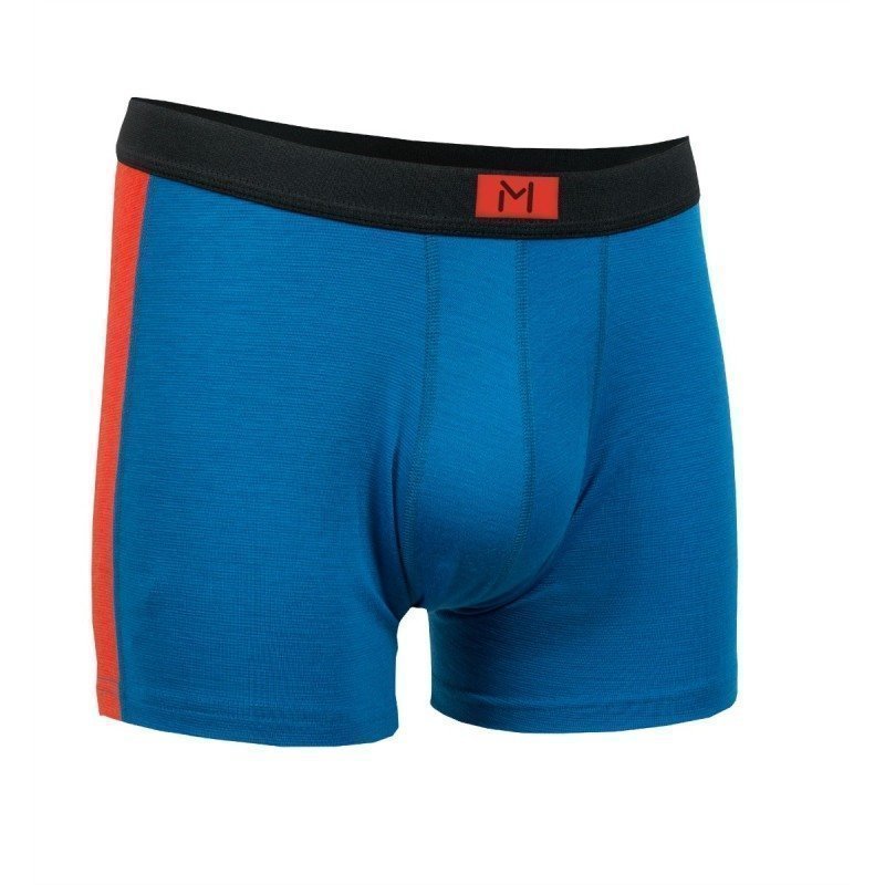 Aclima Lars Monsen Anárjohka Warmwool Boxer Man XL JET BLACK/POINCIANA/BLUE