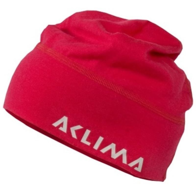 Aclima Lightwool Beanie 1SIZE Raspberry