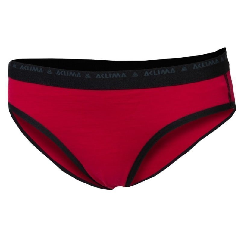 Aclima Lightwool Briefs Woman L Persian Red