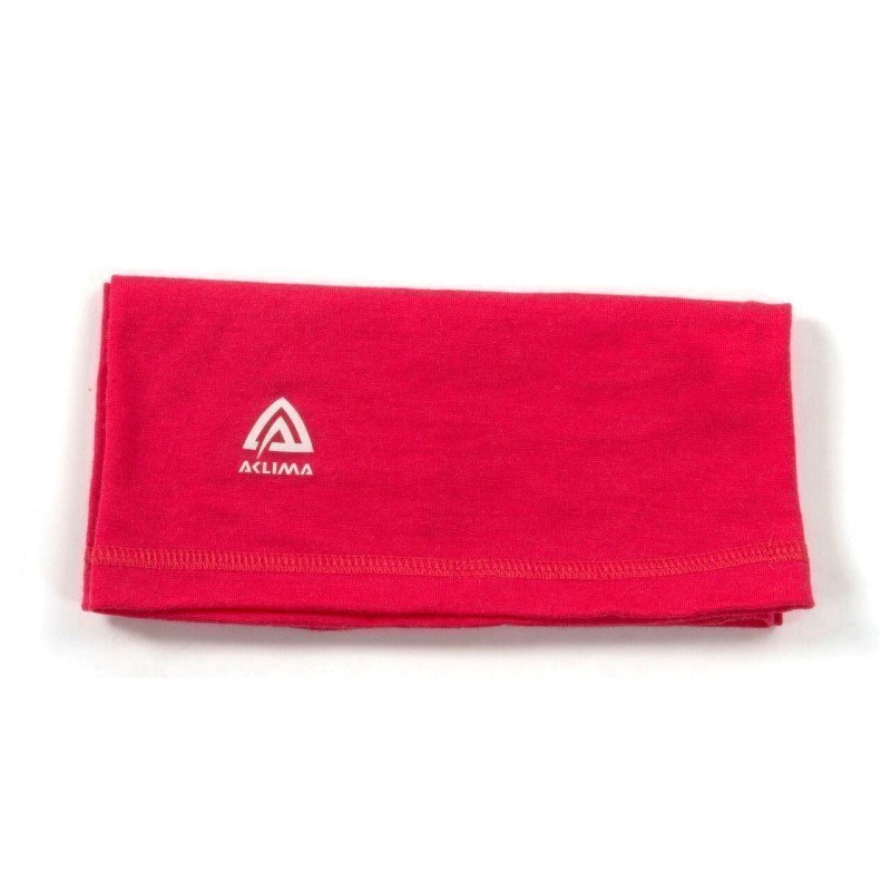 Aclima Lightwool Headover Unisex 1SIZE Raspberry