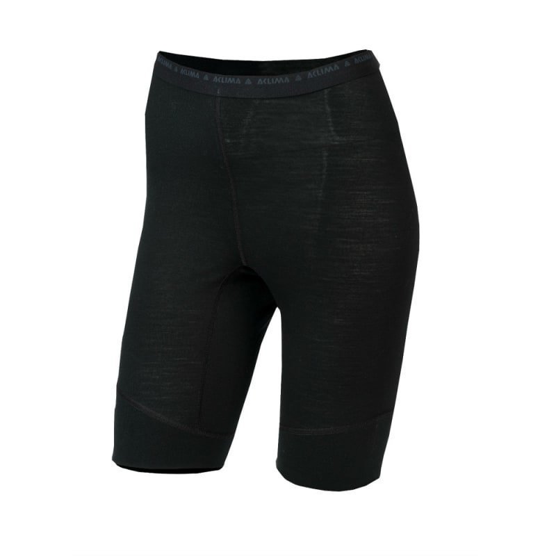 Aclima Lightwool Shorts Long Woman XS Jet Black