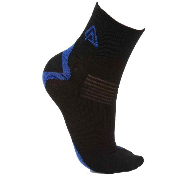 Aclima Running Socks 2-Pack 36-39 Dazzling Blue/Jet Black