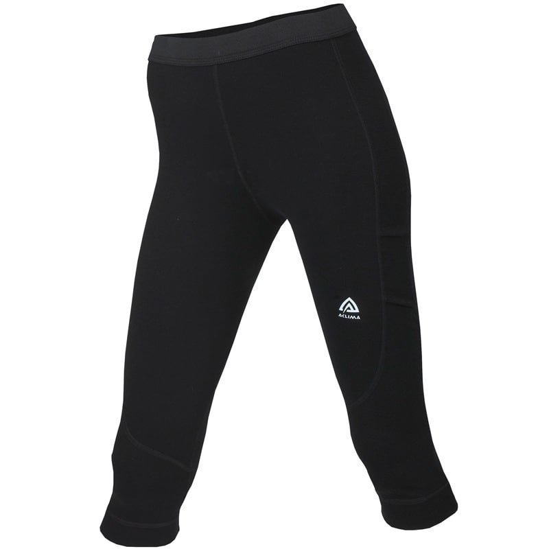 Aclima Warmwool 3/4 Longs Women's L Jet Black