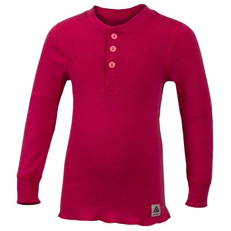 Aclima Warmwool Granddad Children 140 Cerise