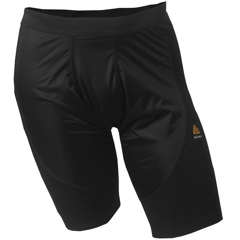 Aclima Warmwool Long Shorts Man XS Jet Black