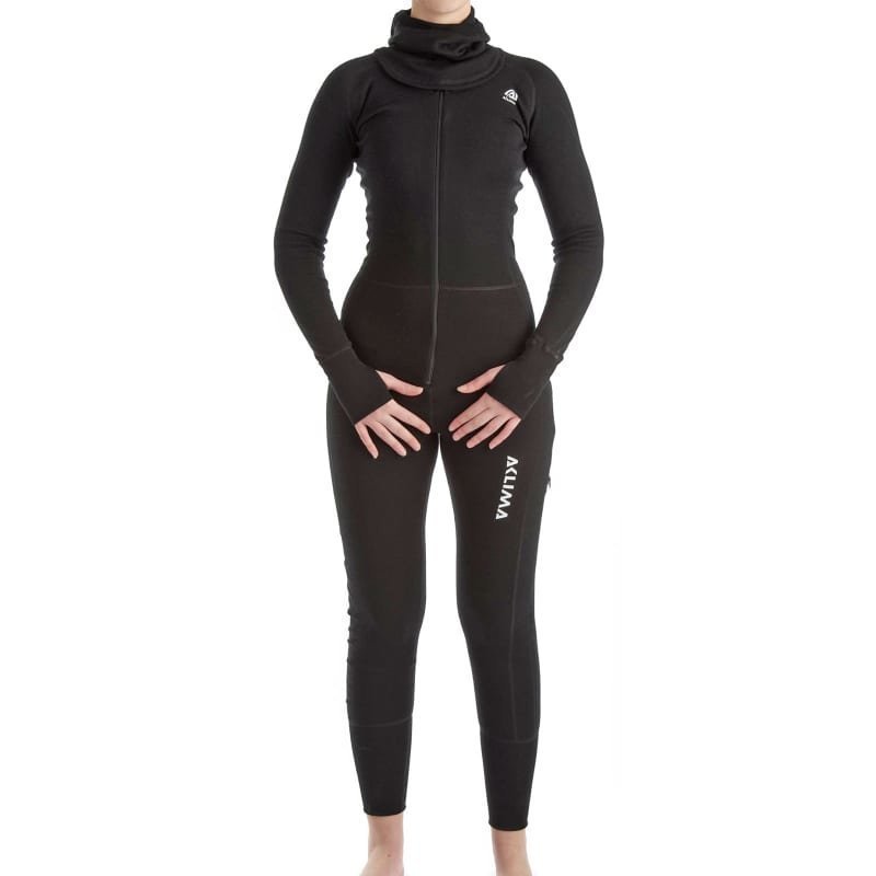 Aclima Warmwool Overall Women's L Jet Black