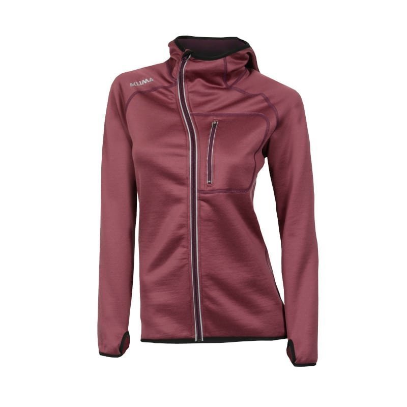 Aclima Woolshell Jacket W/Hood Woman S Damson