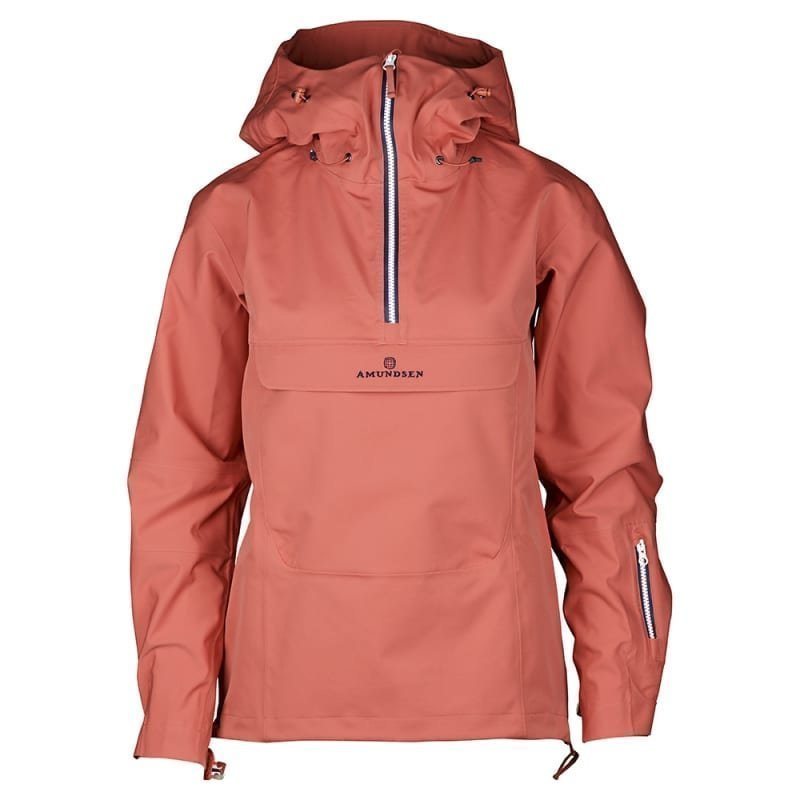 Amundsen Peak Womens Anorak M Weathered Red