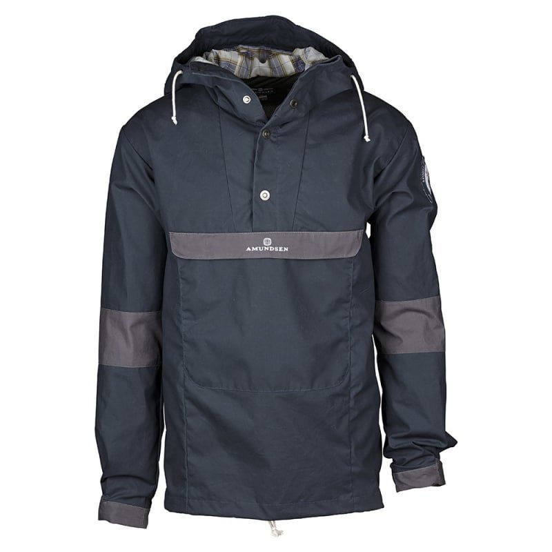 Amundsen Skauen Mens Anorak L Faded Navy