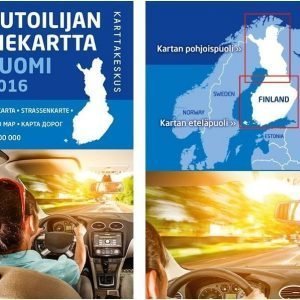 Autoilijan Tiekartta Suomi 2016