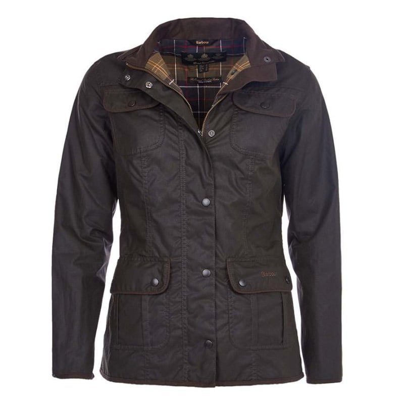 Barbour Ladies Utility Jacket UK 10 / EU36 OLIVE