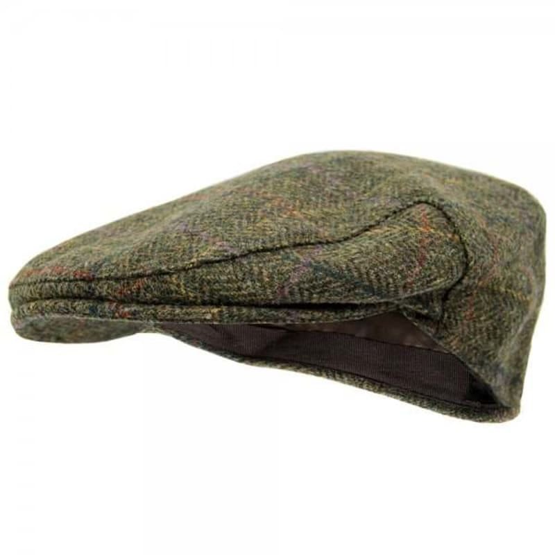 Barbour Moons Tweed Cap 58 OLIVE HERRINGBO