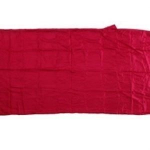 Basic Nature silkkinen makuupussin sisäpussi punainen