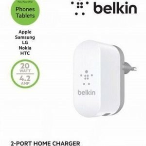 Belkin USB 2 port verkkolaturi