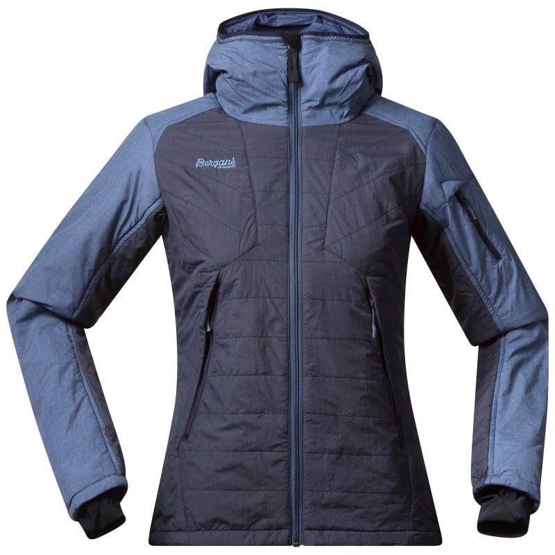 Bergans Bladet Insulated Lady Jacket M Midnight Blue/Dusty Blue