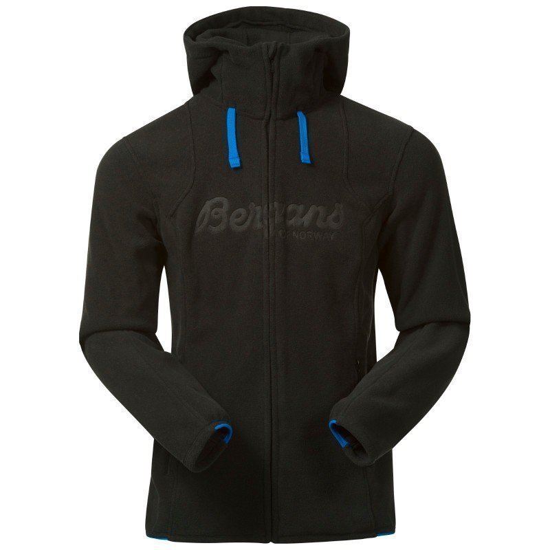 Bergans Bryggen Jacket M Black/Athens Blue