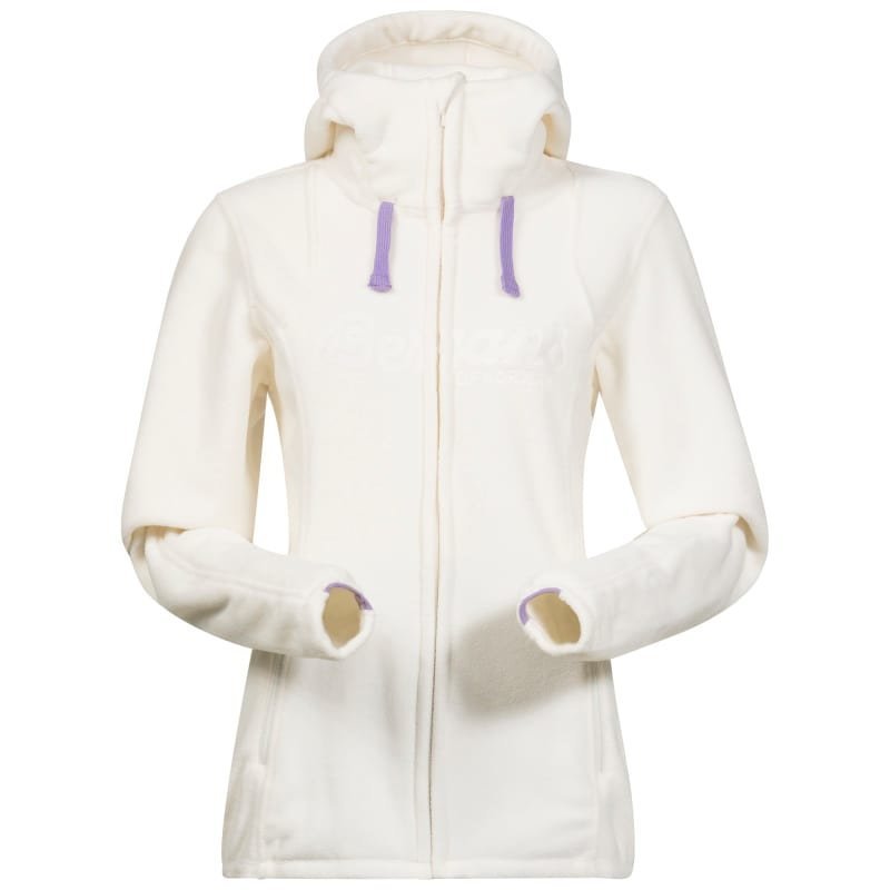 Bergans Bryggen Lady Jacket L White/Soft Lavender