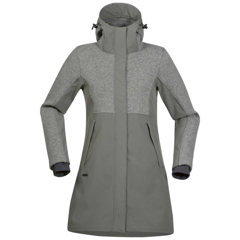 Bergans Flora Hybrid Lady Coat L Solidgrey