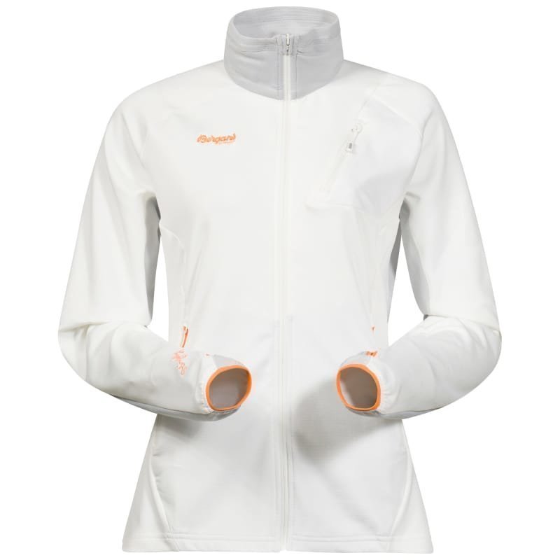 Bergans Galdebergtind Lady Jacket L White/Alu/Pumpkin