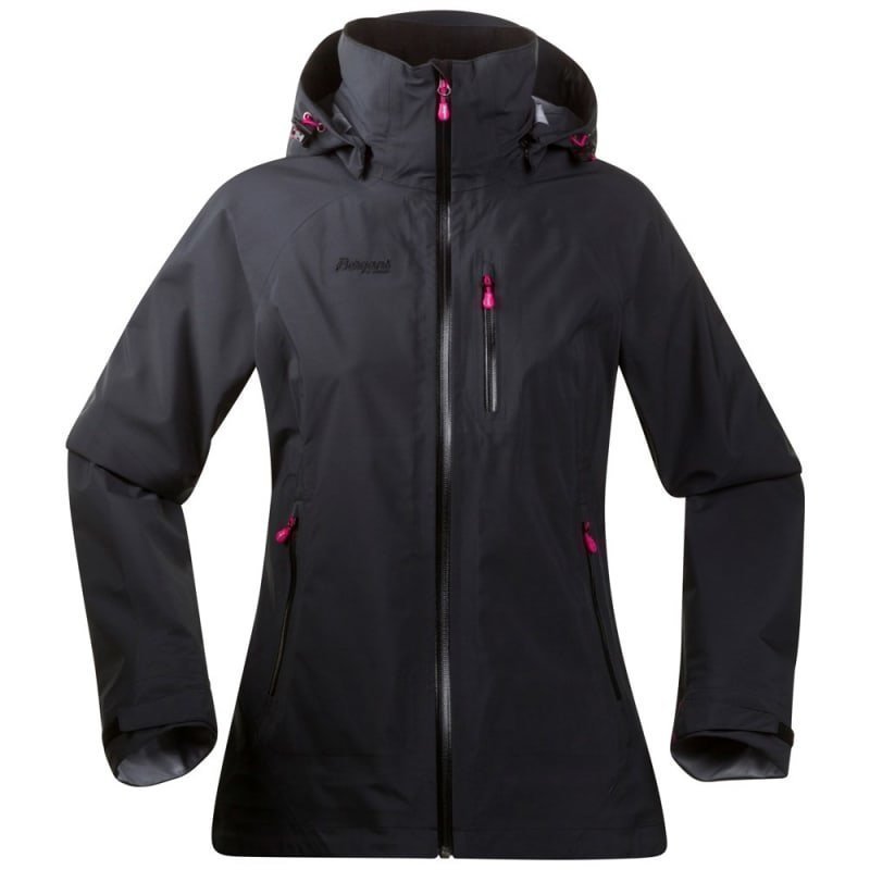 Bergans Gjende Lady Jacket L Black/Hot Pink