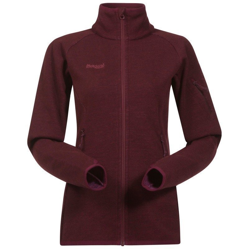 Bergans Reinfann Lady Jacket L Dk Ruby/Ruby