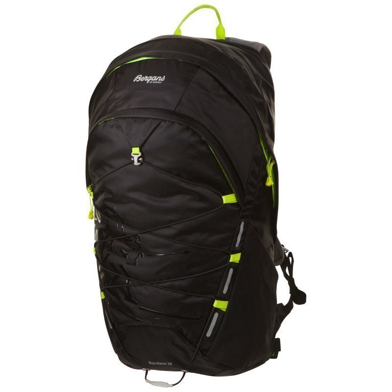 Bergans Rondane 26L 26 Black/Neongreen