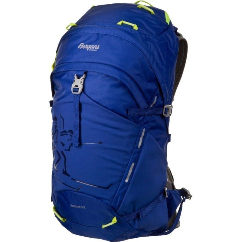 Bergans Rondane 30L 30 Blue/Neongreen