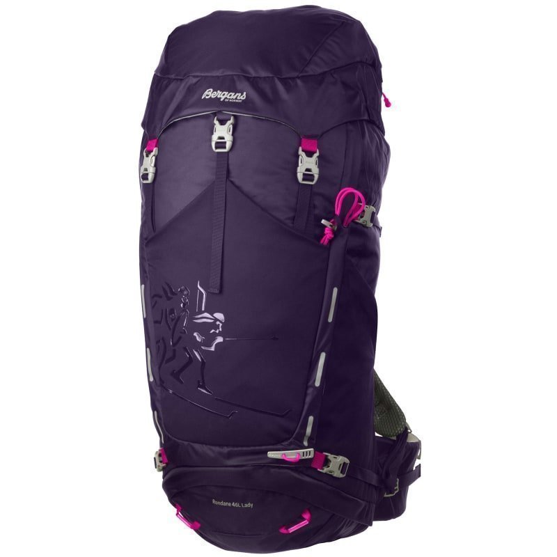 Bergans Rondane 46L Lady 46 Blackberry/Hot Pink