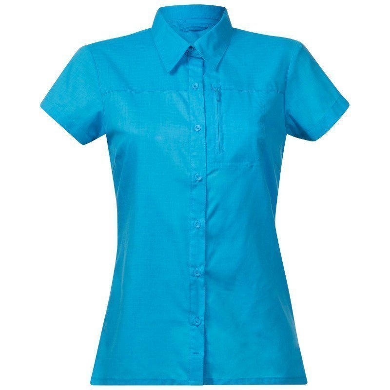 Bergans Sletta Lady Shirt SS XS Bright Seablue