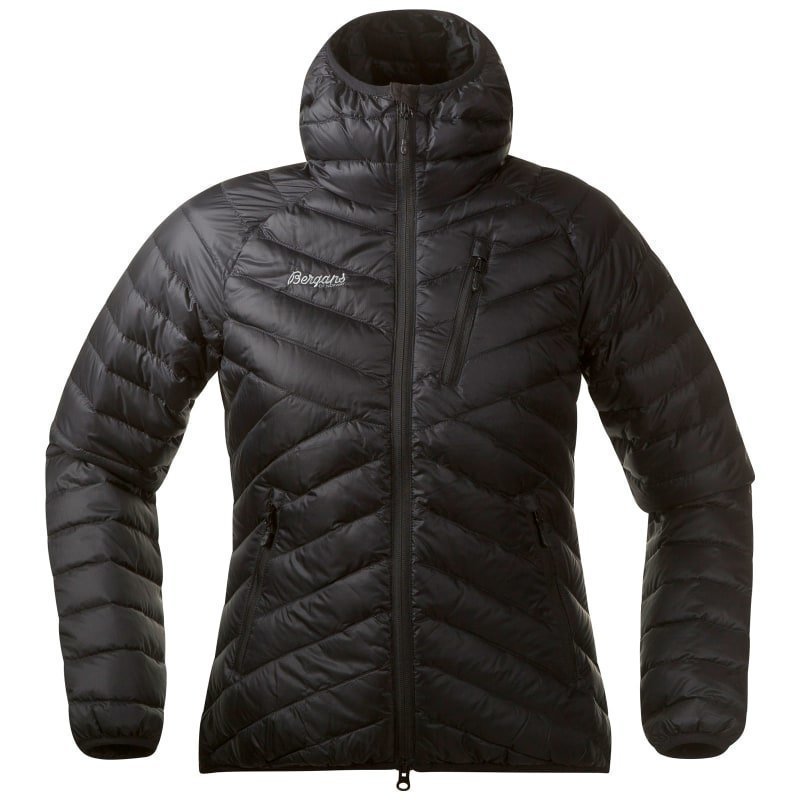 Bergans Slingsbytind Down Lady Jacket w/Hood S Black