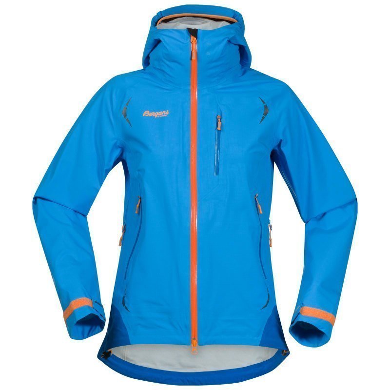 Bergans Storen Lady Jacket L Lt Wintersky/Athens Blue/Pumpk