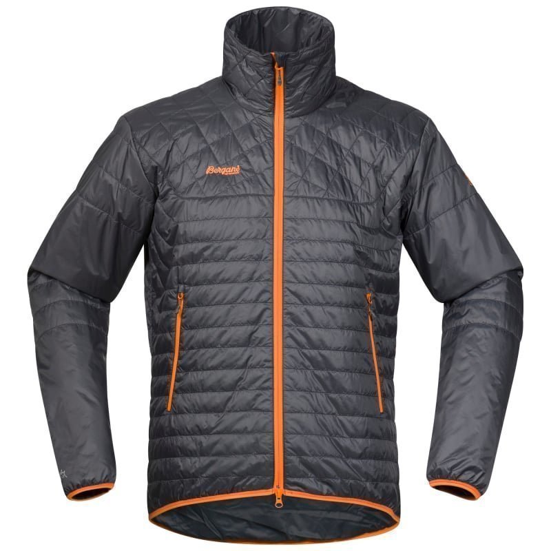 Bergans Uranostind Insulated Jacket M Solid Dk Grey/Pumpkin