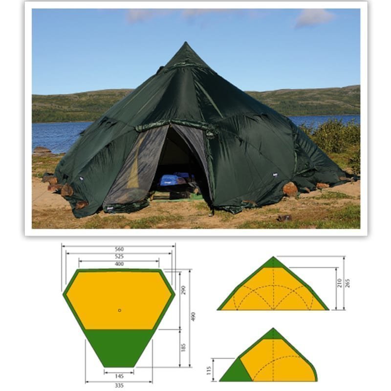 Bergans Wiglo 6-10 Pers Tent