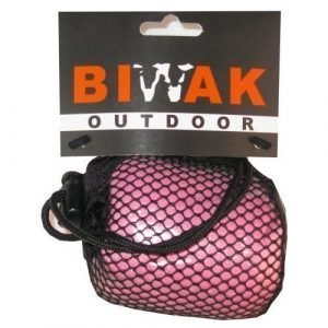 Biwak Retkipyyhe mikrokuituinen pinkki - 58 X 120 cm