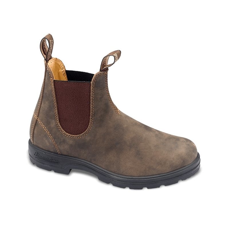 Blundstone Casual Chelsea Boots 46 Rustic Brown