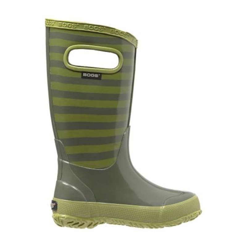 Bogs Rainboot Kids Stripe 25 Olive