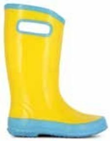 Bogs Rainboot lasten kumisaappaat keltainen 30