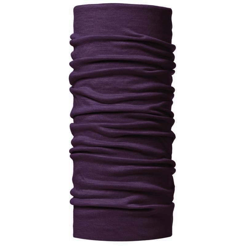 Buff Merino Wool Buff Plain Solid Plum