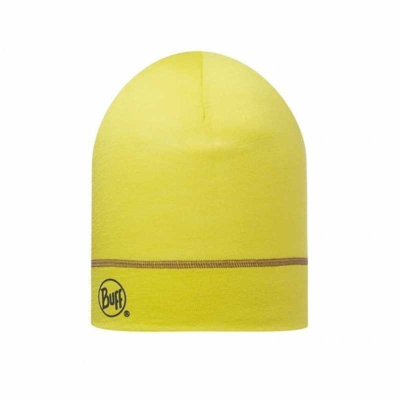 Buff Merino Wool Hat Lime