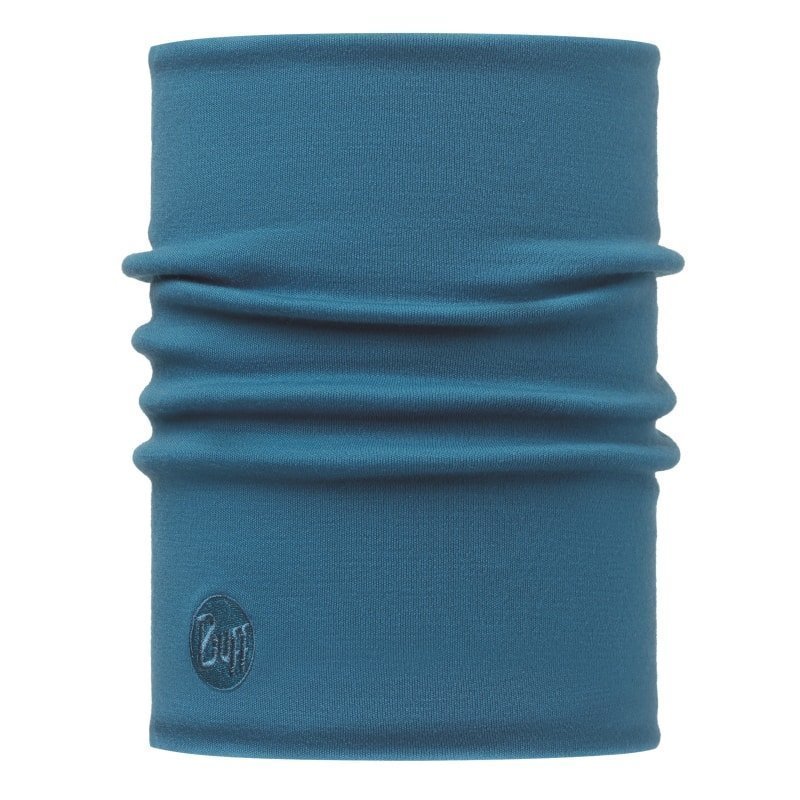 Buff Merino Wool Thermal Buff 1SIZE Solid Ocean