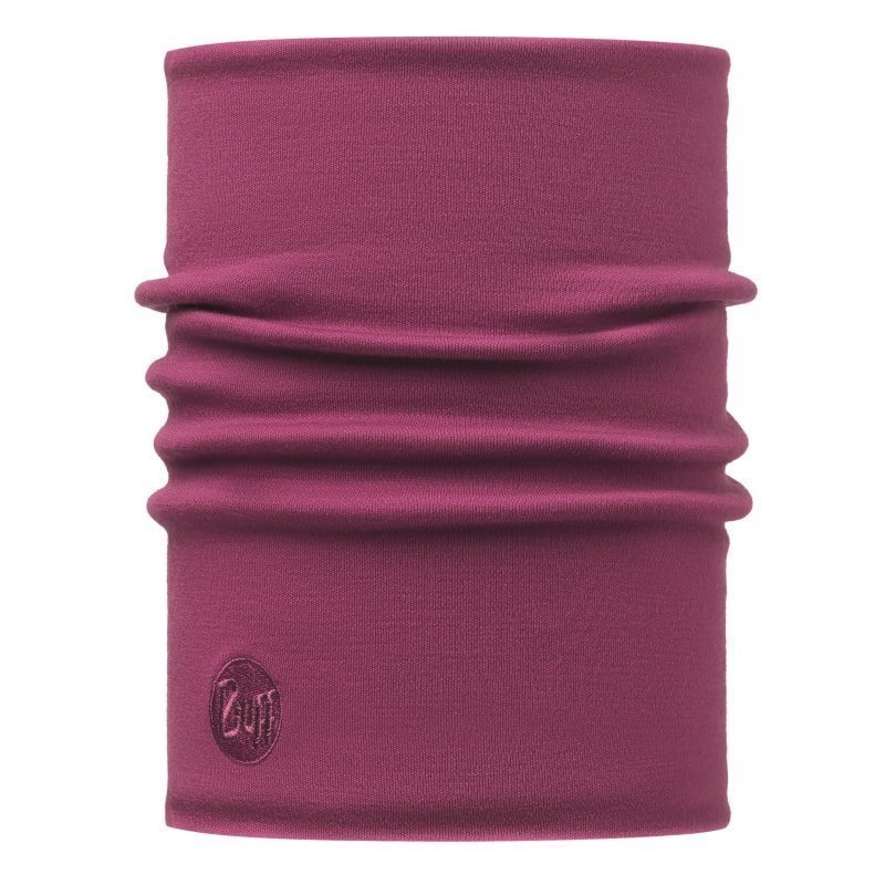 Buff Merino Wool Thermal Buff 1SIZE Solid Pink Cerise