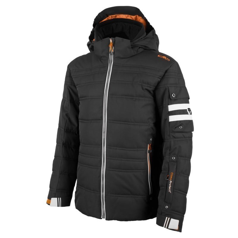 CMP Boy Champoluc Ski Jacket 128 Nero