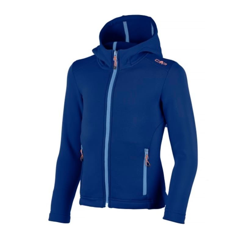 CMP Girl Moena Fleece Hood 116 Nautico