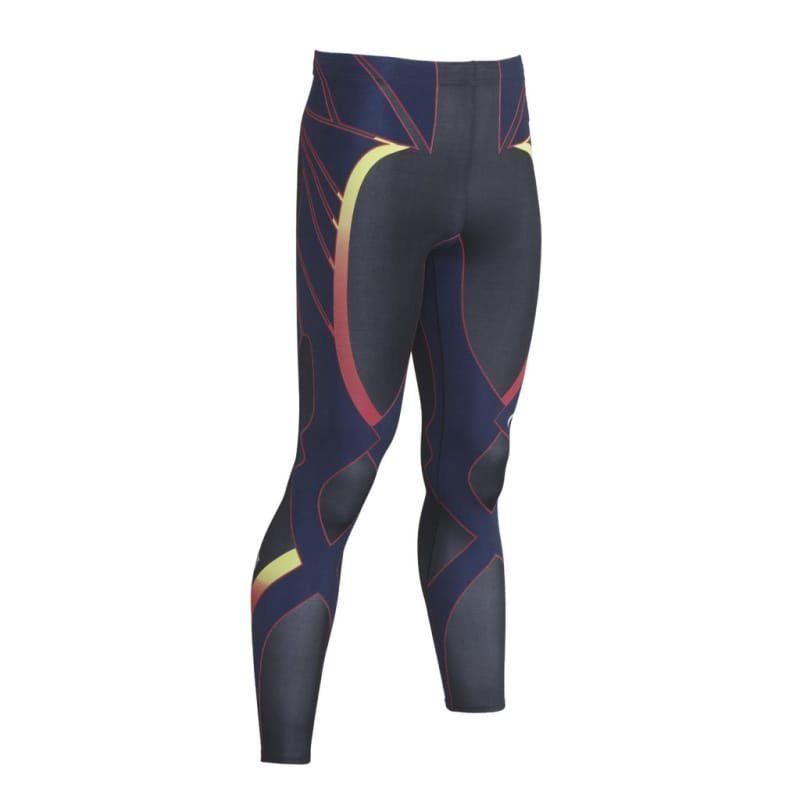 CW-X Revolution Tights S Black/YellowBlueRed