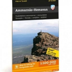 Calazo Ammarnäs - Hemavan Fjällkarta Tyvek