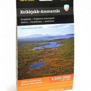 Calazo Kvikkjokk - Ammarnäs Fjällkarta Tyvek